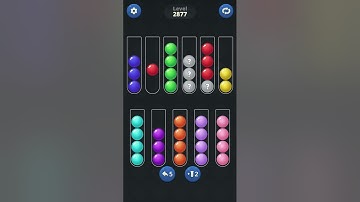 Ball Sort by Infinite Joy: Levels 2876, 2877, 2878