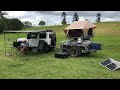 2019 JB74 Suzuki Jimny Modifications and Camping Trailer Walk Through