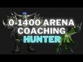 MM Hunter Arena Coaching | 0-1400 MMR | World of Warcraft PvP | WoW | Beginner's Guide to Arena