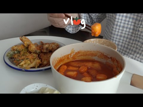 ENG) 연말 우리는 그것을 합법적 폭주라 부른다 / 고구마튀김 대량생산 / 두달만에 받은 사과떡볶이 / 오므라이스,파리크라상,태극당, 스테이크 솥밥