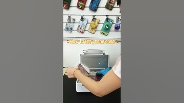 How to print the phone cases by 3D sublimation-so pretty! #fonlyu#smartphone #phonecase #3dprinting