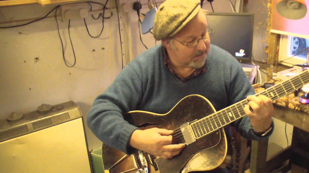 1930's Radiotone archtop guitar