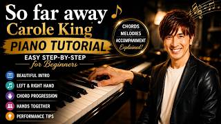 So Far Away Piano Tutorial | Easy Step-by-Step for Beginners