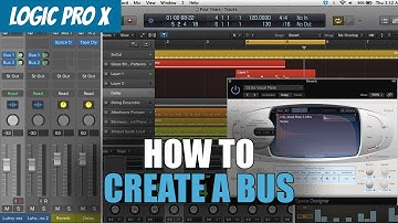 How To Create a Bus / Aux Channel | Logic Pro X Tutorial