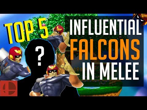 Melee Top 5 - Most Influential Captain Falcon Mains Of All Time | SSBM
