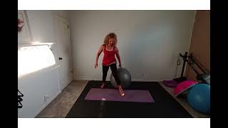 Short Stretch Class with Big Ball #164