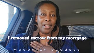 I removed escrow from my mortgage| saving my property taxes myself