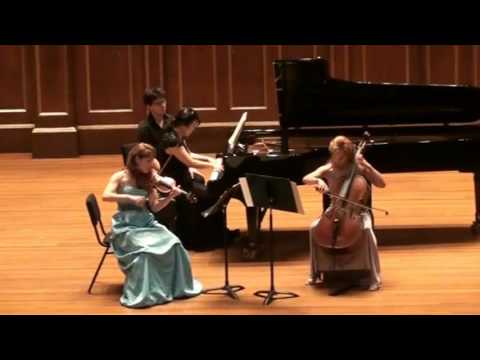 Schubert Trio #1 IV Rondo Allegro vivace by Boston...