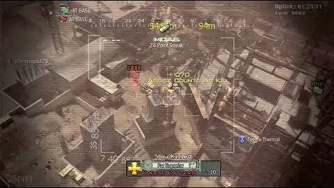 Modern Warfare 3: 44-0 - MOAB NUKE - Highest FLAWLESS MW3 Kill Streak! (Gameplay / Commentary)