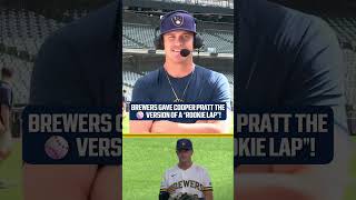 Cooper Pratt took the field for his MLB debut... by himself! 😅