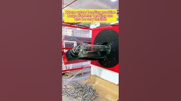 12mm rotary Wire bending machine manufacturer launches 3D wire bending machine steel bender