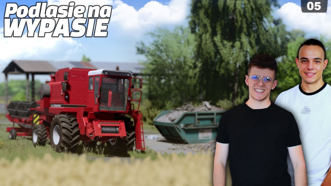 Burzymy silos i startujemy ze żniwami! [05] Podlasie na WYPASIE | RajotGPLAY x Jankus