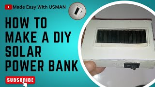 How To Make a DIY Solar Power Bank It Home
