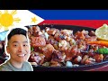 ❤️ Delicious Filipino Food 🇵🇭  LECHON Sizzling Sisig Is YUMMY!  I Try KWEK KWEK &amp; Turon A La Mode!