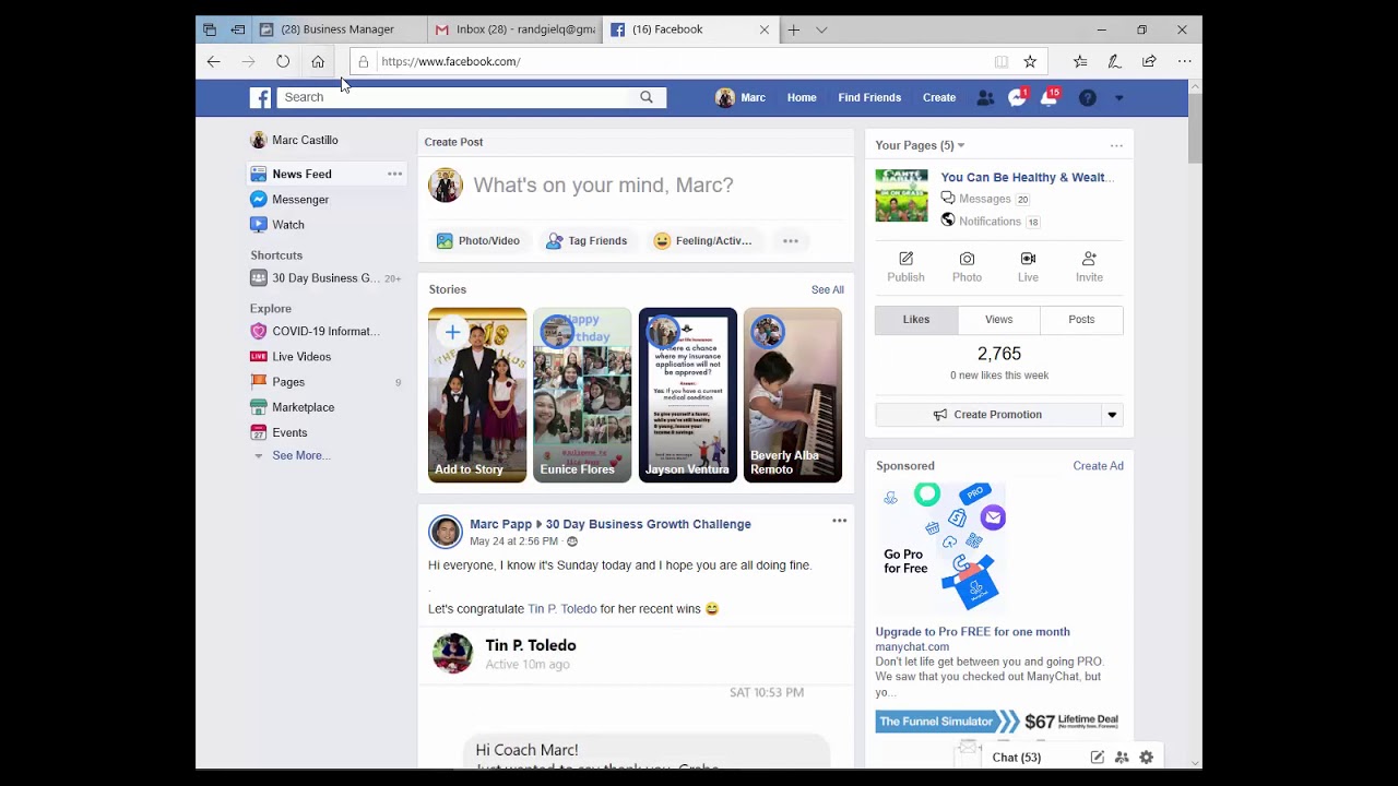 How To Setup Your New Facebook Business Manager Account - YouTube