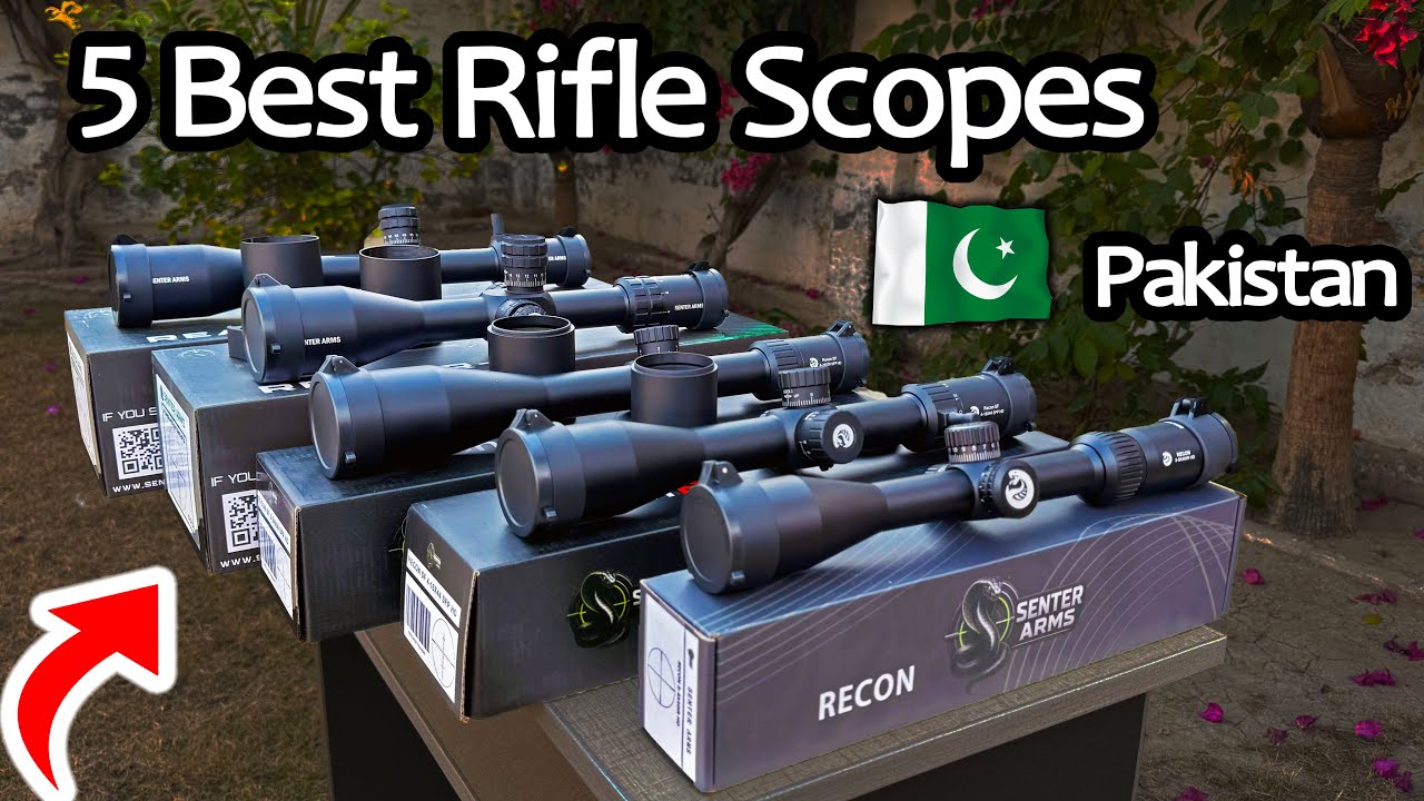 Scope Pak 5 Best Rifle Scopes by SENTER ARMS for Hunting & Long Range Shooting in ...