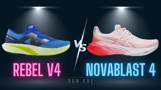 New Balance Rebel v4 vs ASICS Novablast 4: Shoe Comparison Review