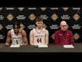 Men's Basketball - NIT Postgame vs. UC Riverside (3/18/25)