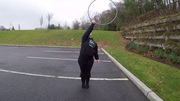 Coin flip escalator hoop tutorial