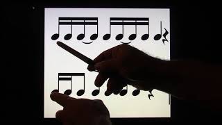 Counting and Subdividing Syncopated eighth sixteenth note lesson