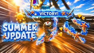 PLAYING THE NEW MM2 SUMMER UPDATE 🩵☀️ (GAMEPLAY + KEYBOARD ASMR)