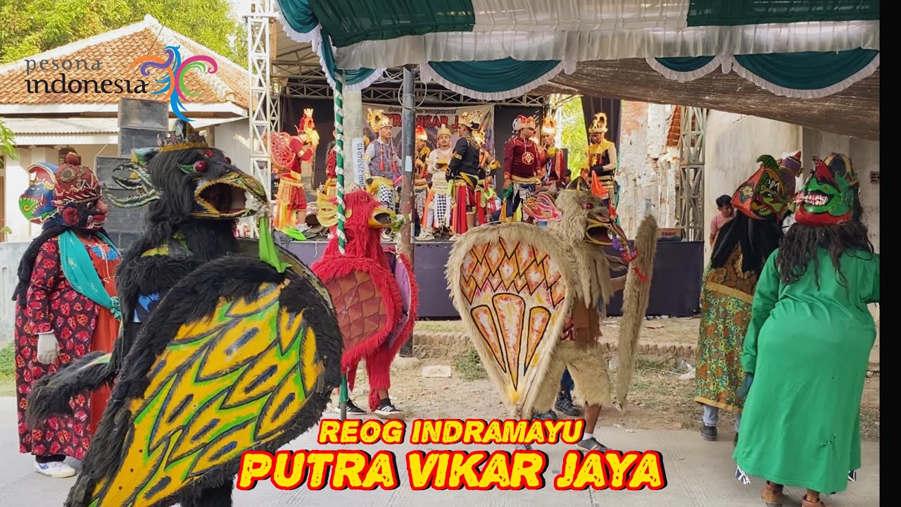 🔴Bendrong Buta Sanga || Reog Putra Vikar Jaya Show Desa ciburak Kec.Arahan Indramayu