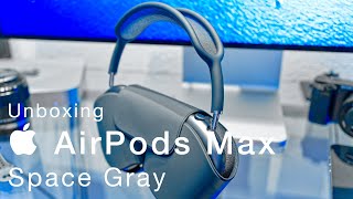 AirPods Max, Space Gray Unboxing | 4K HDR