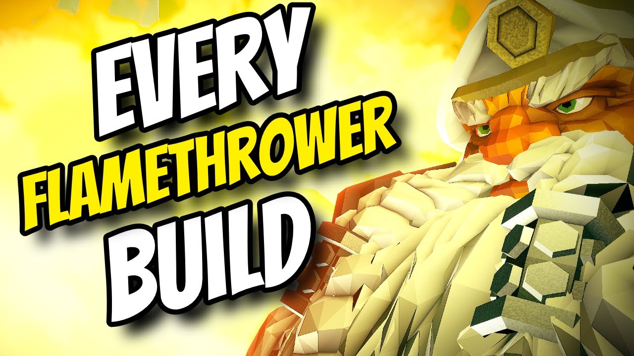 🔥EVERY Flamethrower Build in Deep Rock Galactic YouTube