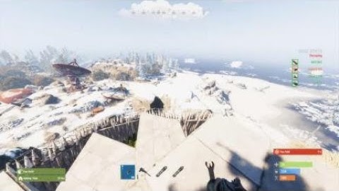 Rust Console |Bradley Tries To Raid Me