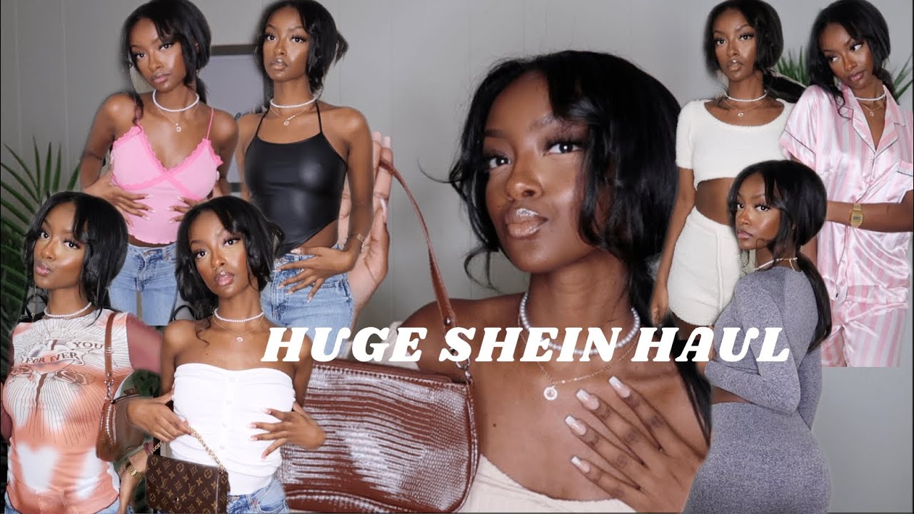 HUGE SHEIN TRY ON HAUL *early spring haul* 2021 - YouTube