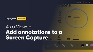 As a Viewer: How to add annotations to a Screen Capture