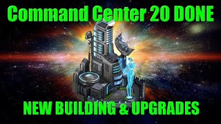 War Commander Command Center 20 Done New Upgrades !