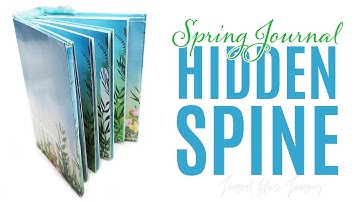 How To Bind a Junk Journal: 5 Hole Pamphlet Stitch and Hidden Spine