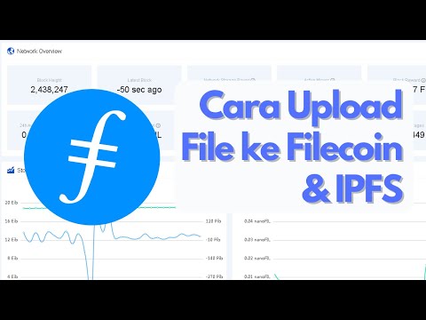 Cara Upload File ke FileCoin + IPFS (GRATIS) - Decentralized Storage - Hosting | Untuk Content NFT