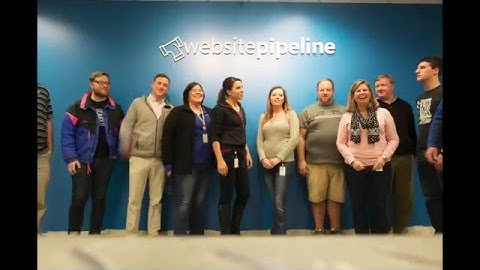 Logo sign installation in our new office space