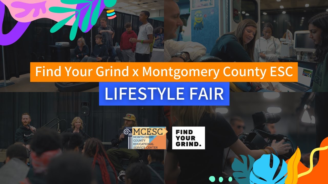 Find Your Grind x Montgomery County ESE Lifestyle Fair