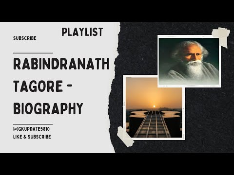 Rabindranath Tagore - Biography