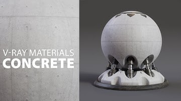 How to Create Realistic Concrete Materials in V-Ray for 3ds Max