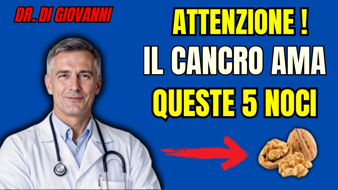 5 noci che non dovresti mangiare e 5 che dovresti mangiare sopra i 60 ...