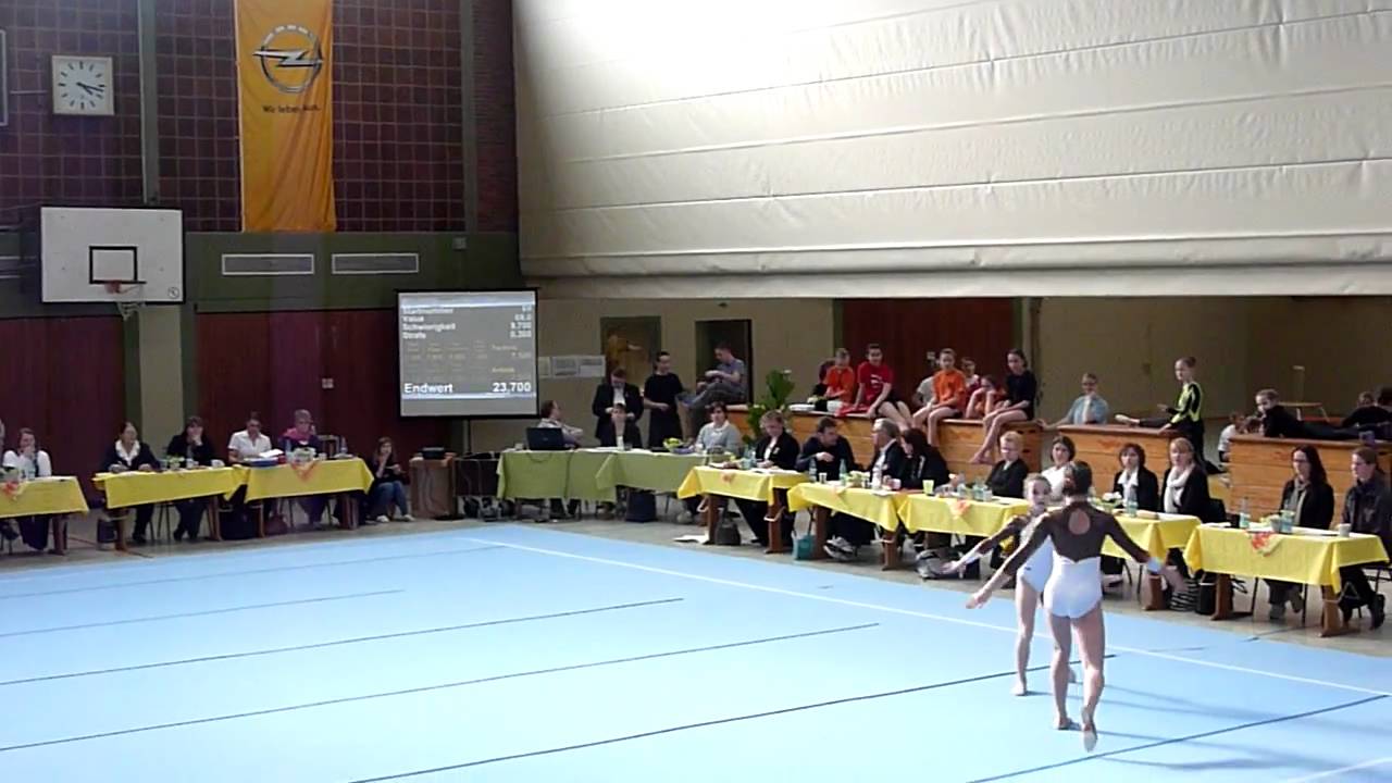 Nordwestdeutsche  Meisterschaft 2 Übung 2011 Sportakrobatik