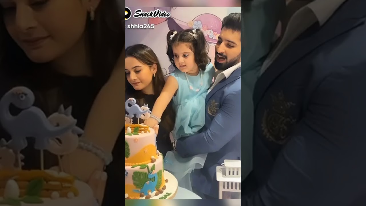 Aiman Khan or Muneeb butt ke jaan Amal Birthday 🎂 pictures 😍😍😘📸