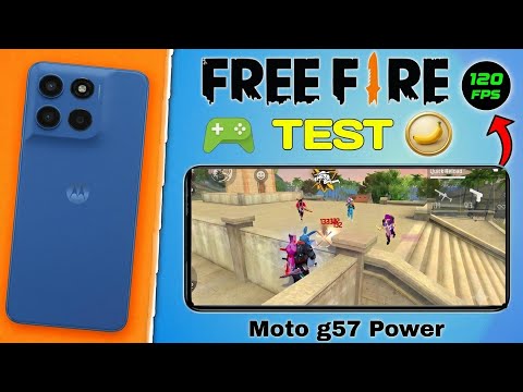🎁 FreeFire Test Moto G57 Power 5g ⚡ Settings ⚙️ 99% Headshot Rate ❤⚡ Default Dpi 392° 🥵 144 hz 🔥