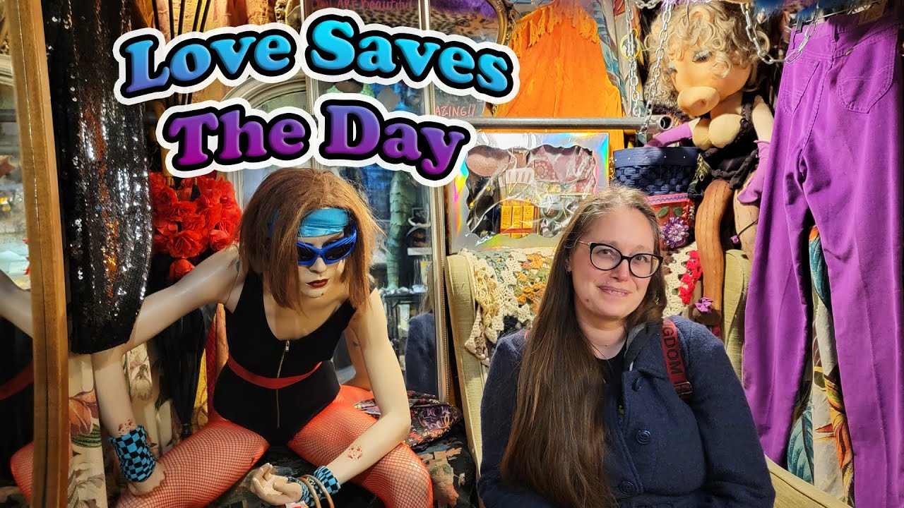 LOVE SAVES THE DAY - Greatest Retro Store - New Hope PA - Classic Carousel At Peddler's Village