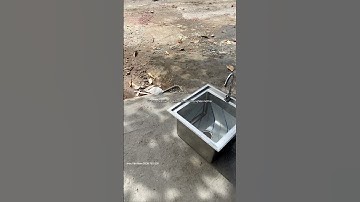 Chậu rửa công nghiệp 1 hộc một cách hiệu quả và an toàn