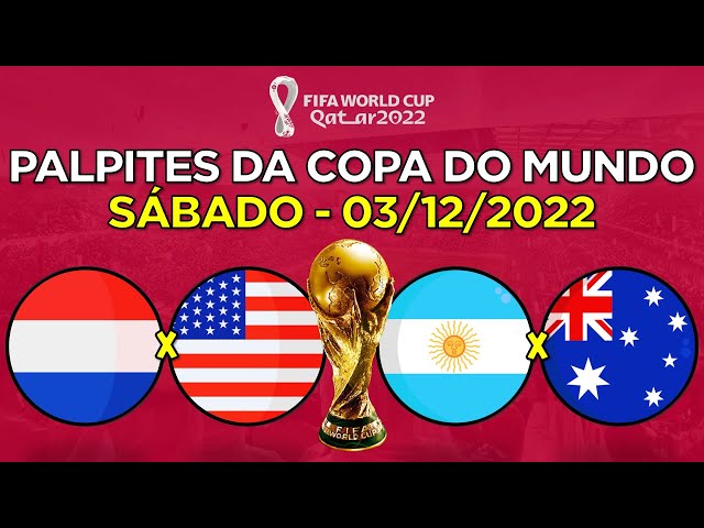 Jogos de amanhã da Copa do Mundo 2022: horários do dia 03/12, Copa do  Mundo