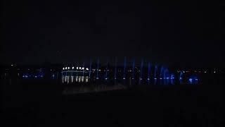 TASIK ALAM IMPIAN / PERMANDANGAN CANTIK BILA WAKTU MALAM / LAMPU AIR BERIRAMA.