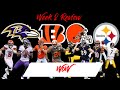 AFC North Talk || Week 8 Review || WoW