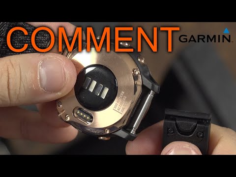Comment remplacer le bracelet Quickfit d'une montre Garmin 