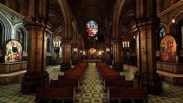 Cathedral 4. | Game-Ready Environment | Unity Engine (HDRP)