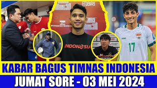 MANTAB BANTUAN DATANG!! 6 BERITA TIMNAS HARI INI 🥉 03/05/2024 👉🏿 Kabar Timnas Indonesia Terbaru 🌍